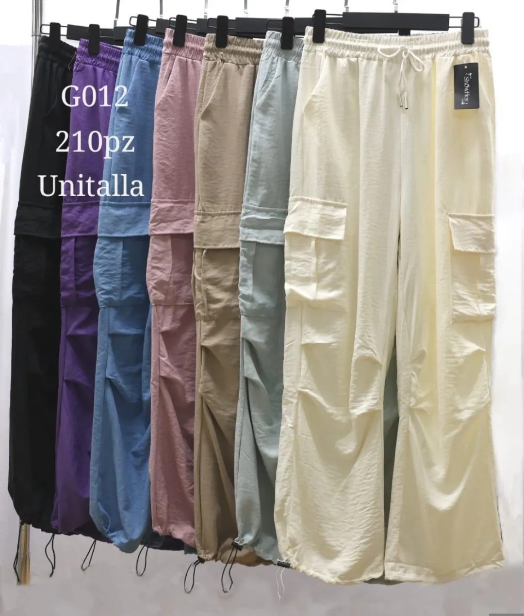 G012 PANTALON DAMA CARGO