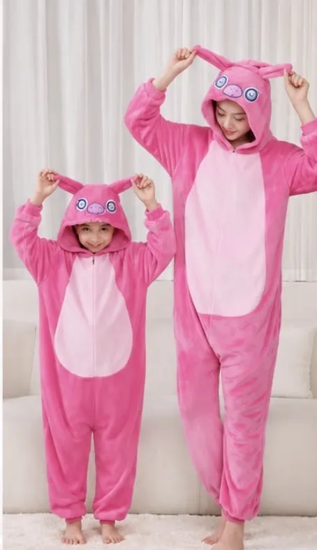 M03 MAMELUCO ADULTO STITCH ROSA