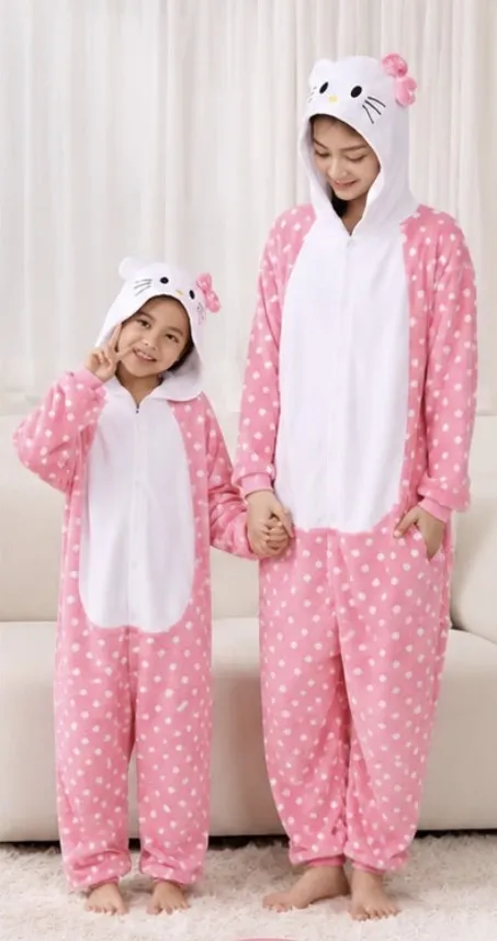 M03-1 MAMELUCO NIÑOS STITCH ROSA