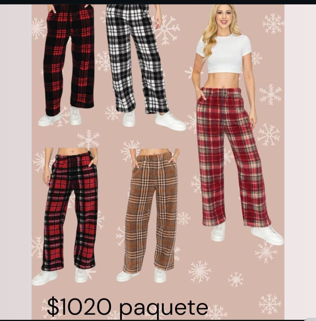 P95770 PANTS CUADROS
