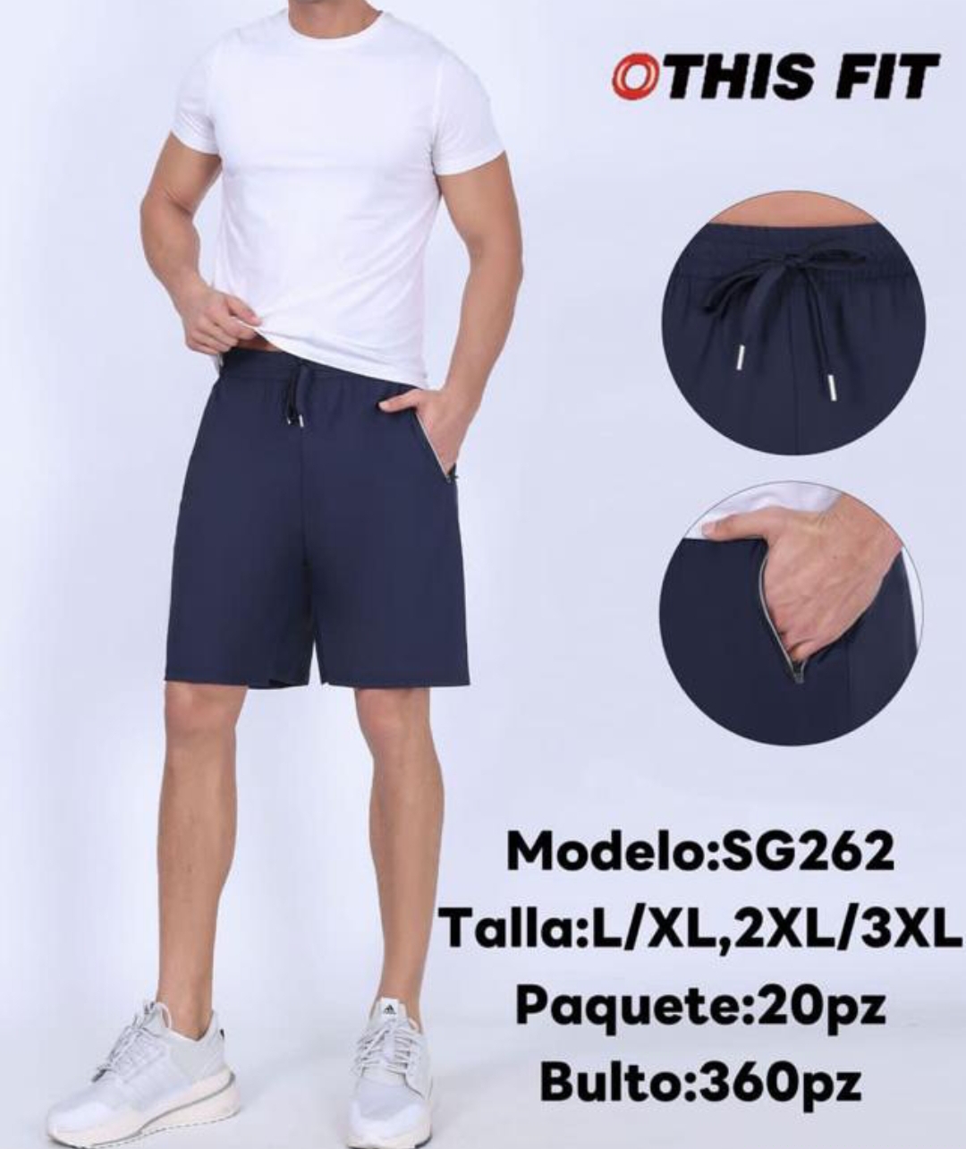 SG262  SHORT ROMPEVIENTOS