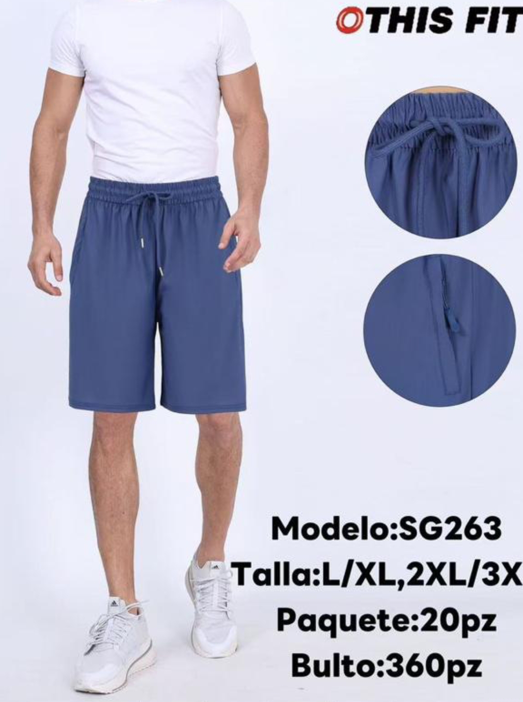SG263 SHORT ROMPEVIEMTOS CABNALLERO