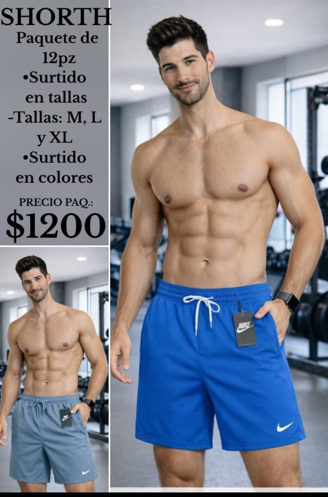 Short Marcas PAQ12PZS