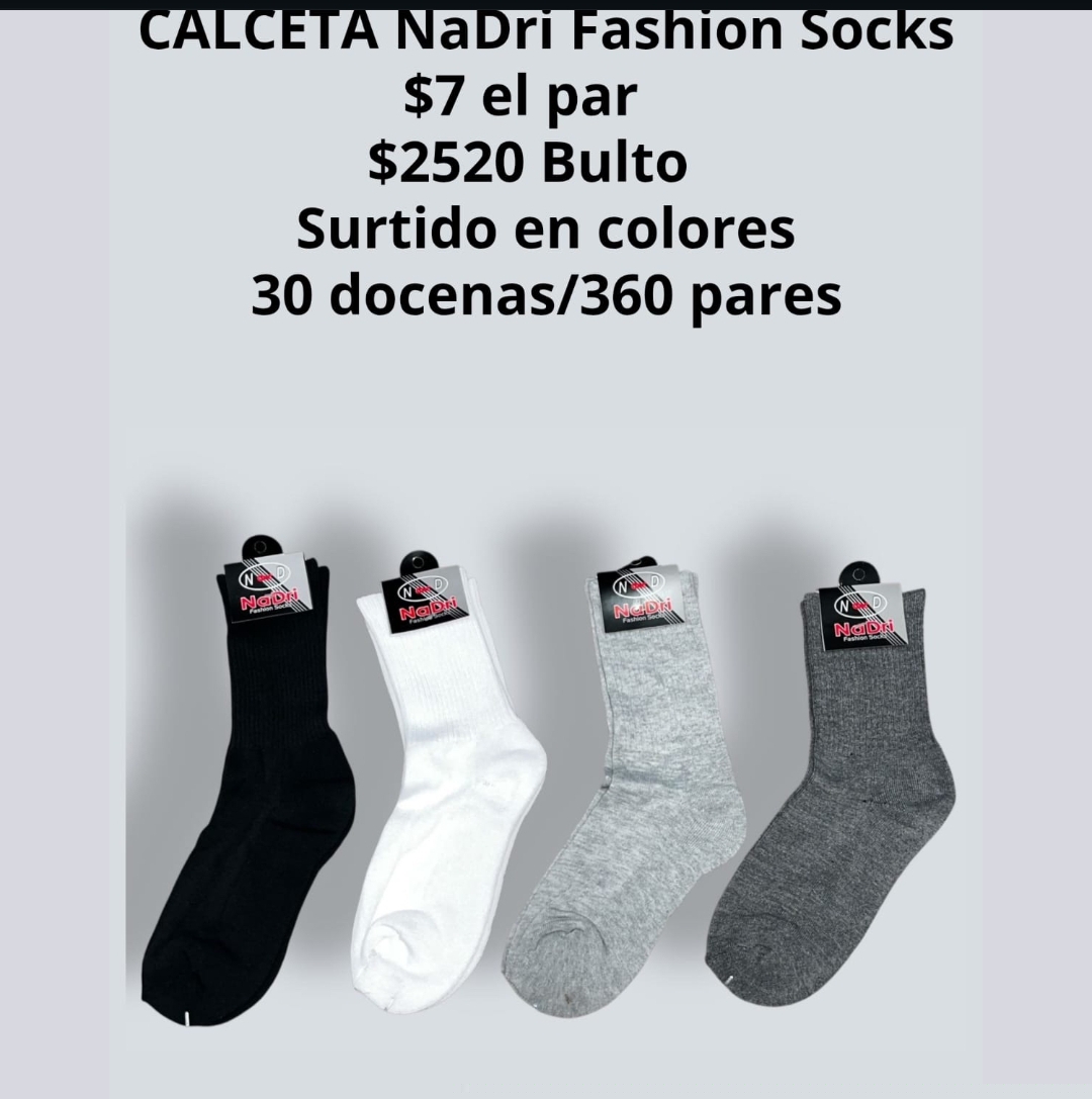 Calceta nadri felpa