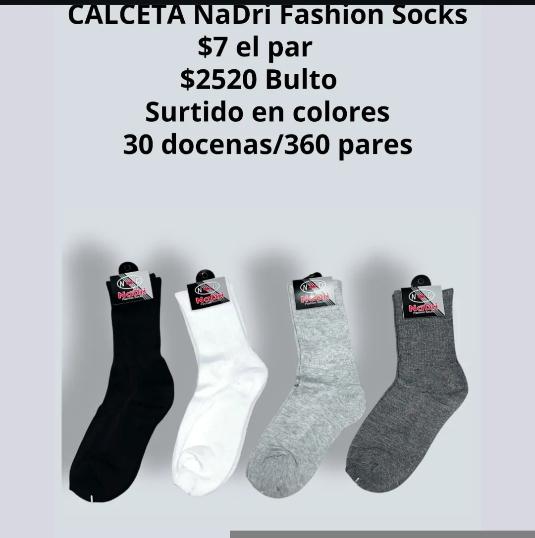 Calceta nadri felpa