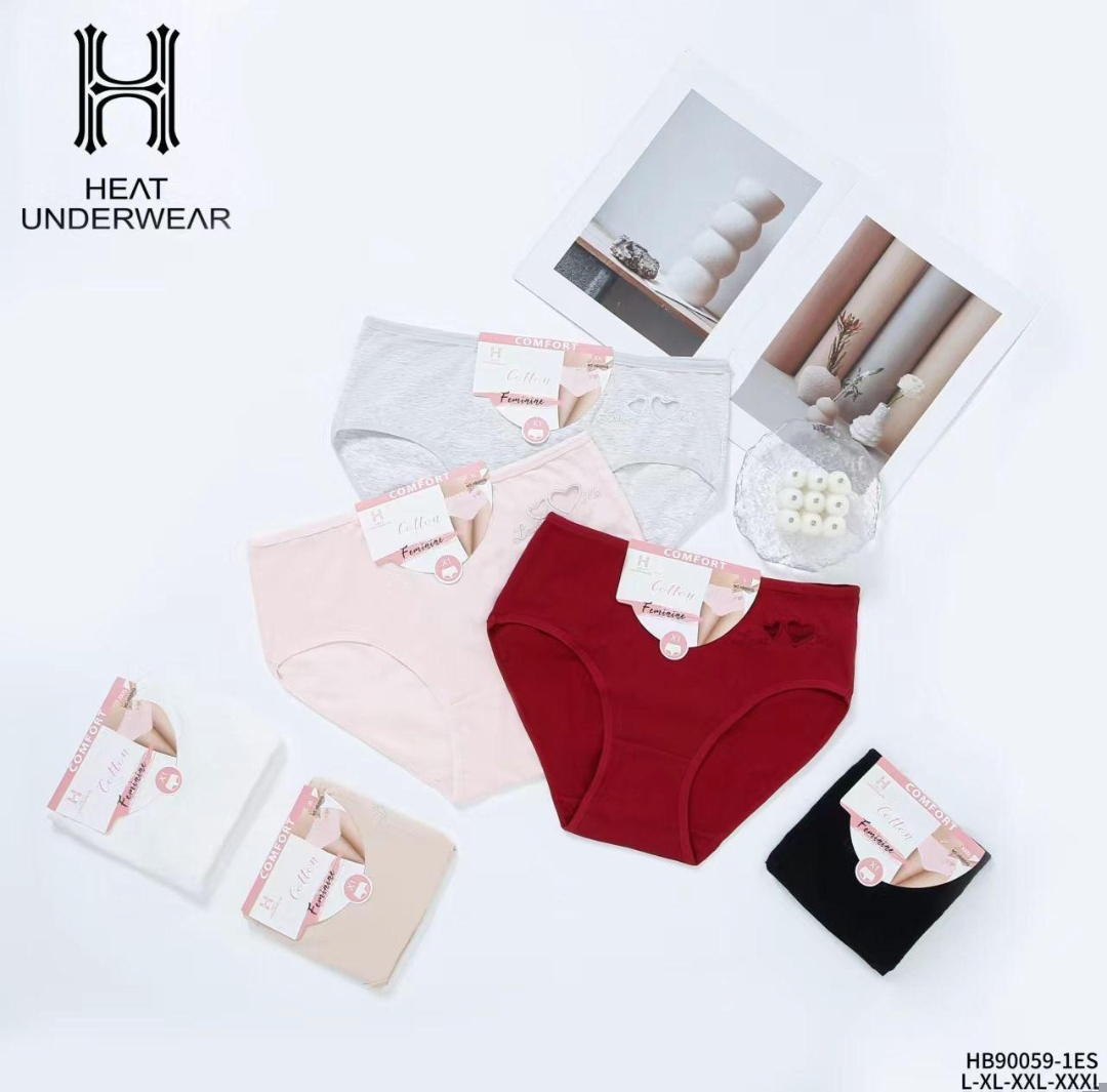 HB90059 PANTALETA ALGODON*