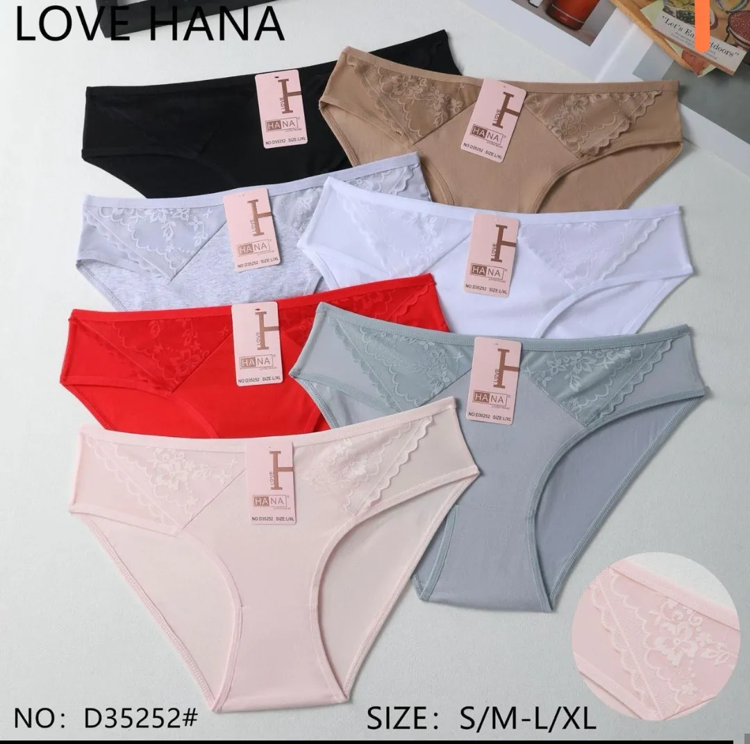 Pantaleta Algodon Hanna D35252*
