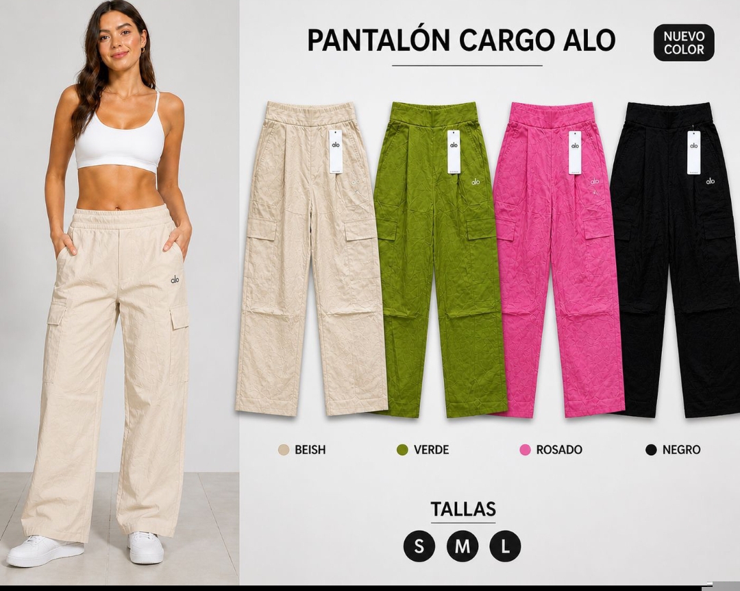 8725 PANTS ALO BOLSA CARGO