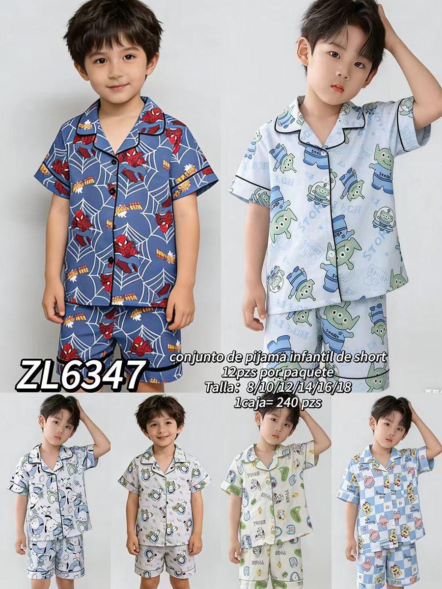 ZL6347 PIJAMA NIÑO ANIMADA