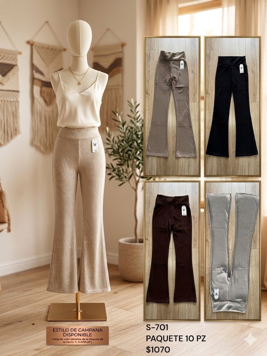 S-701 PANTALON CAMPANA