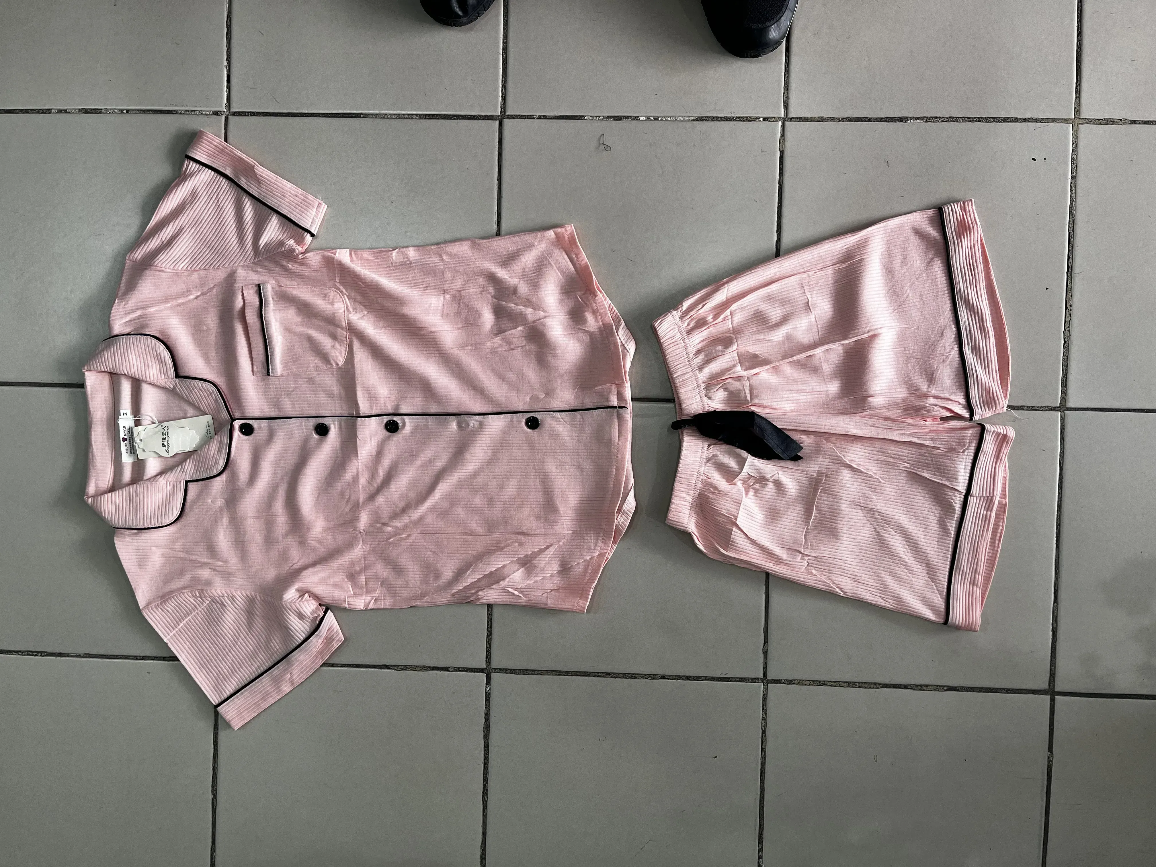 ZL6016 PIJAMA SHORT ALGODON