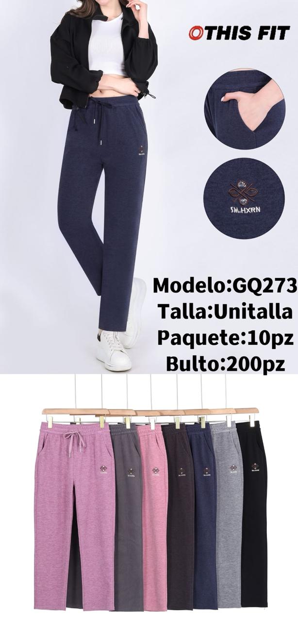 pants dama bordado gq273