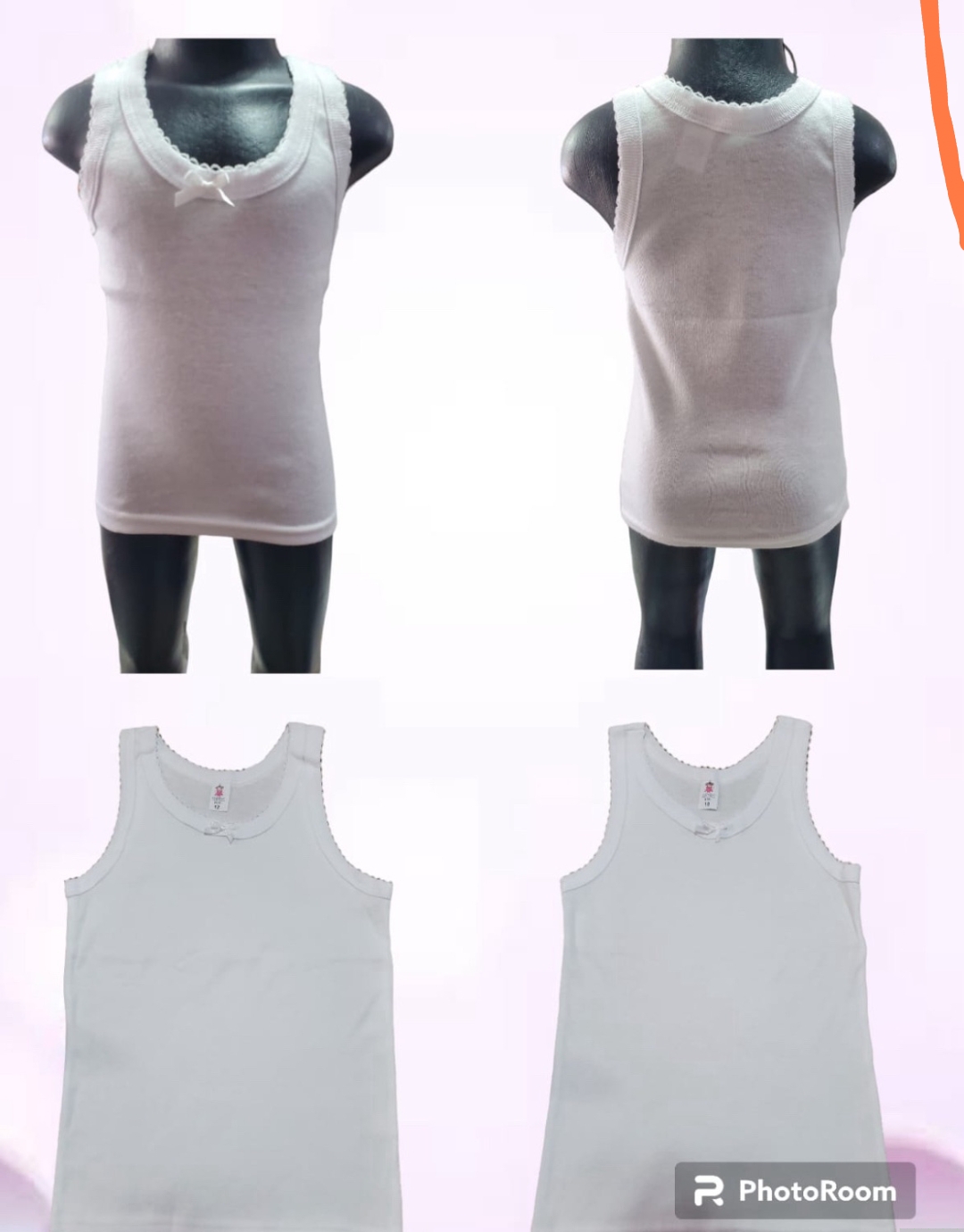 Camiseta Algodon Ni?a 10-12 300N
