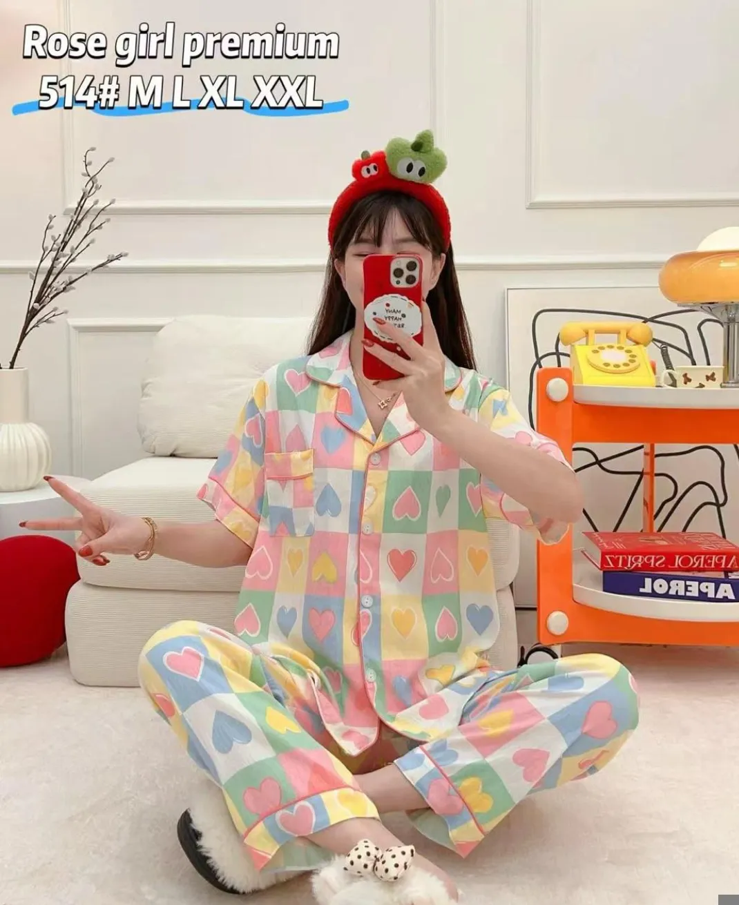 514 PIJAMA DAMA PANTALON 2 PZS