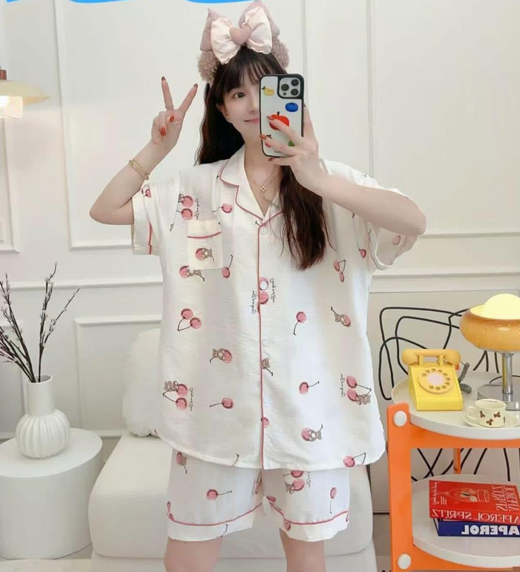 521 PIJAMA DAMA SHORT  2 PZS
