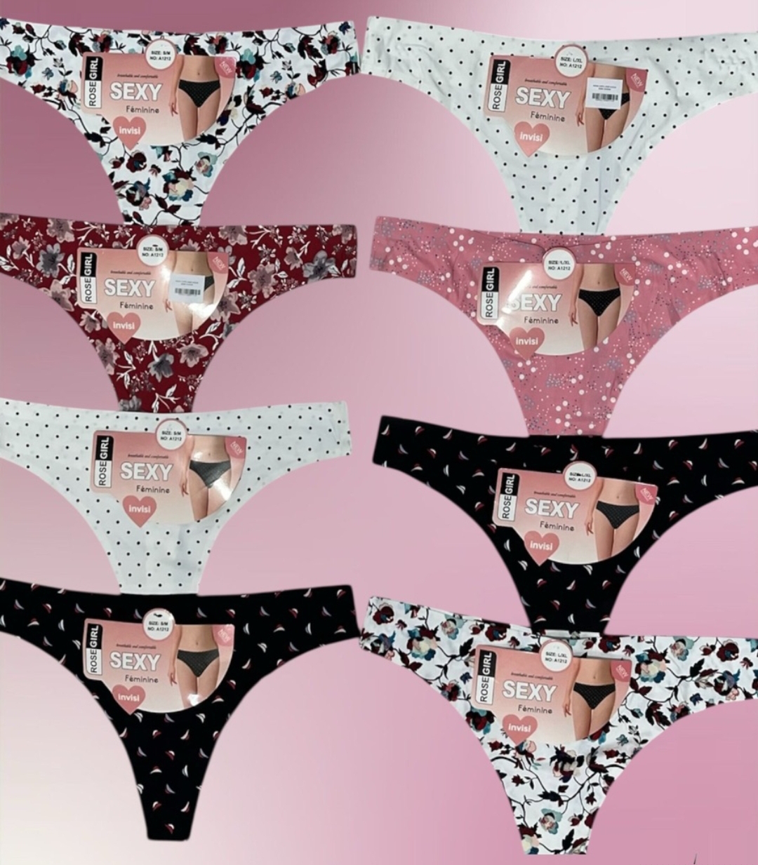 A1212 PANTY ROSE GIRL*