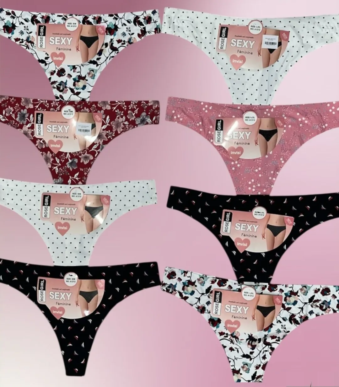 A1212 PANTY ROSE GIRL*