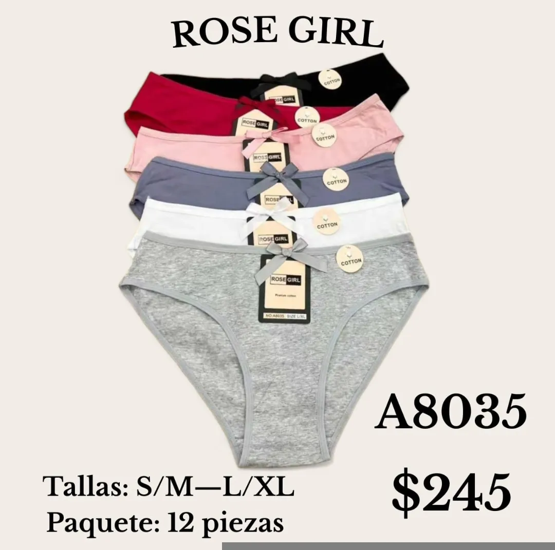 A8035 PANTY ALGODON MOÑO*