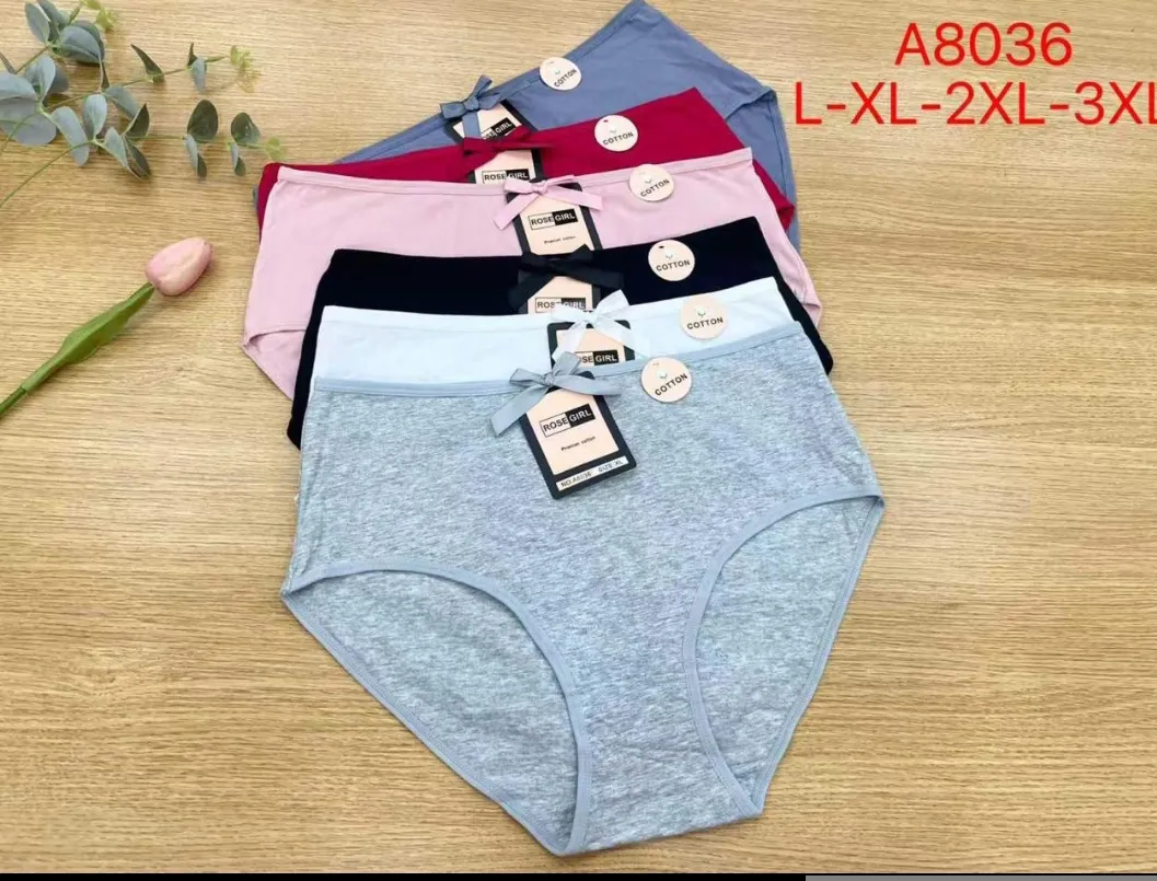 A8036 PANTALETA ALGODON MOÑO*