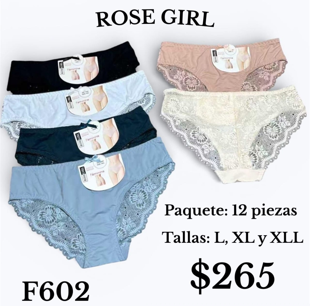 F602 PANTY ENCAJE*