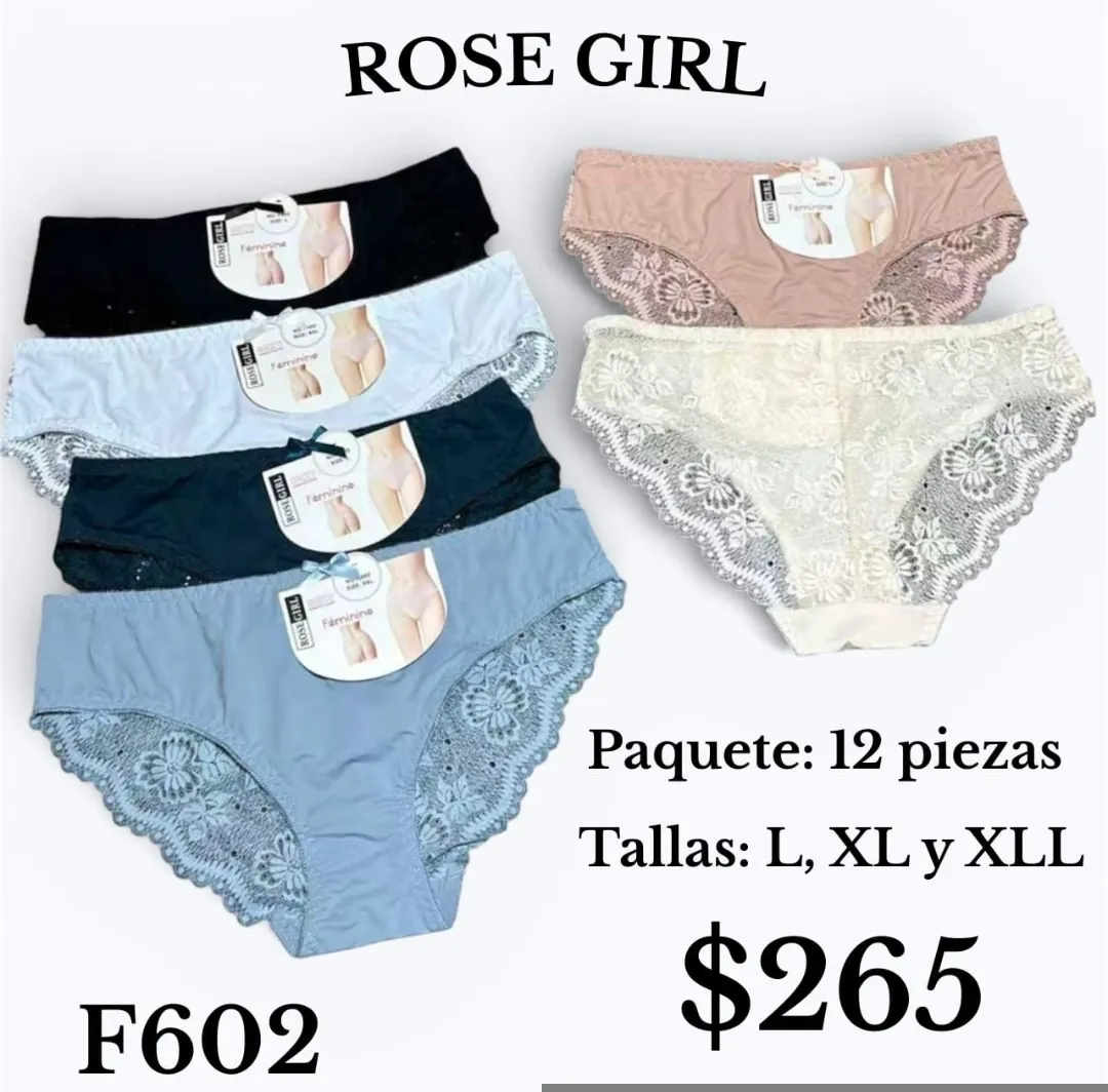 F602 PANTY ENCAJE*