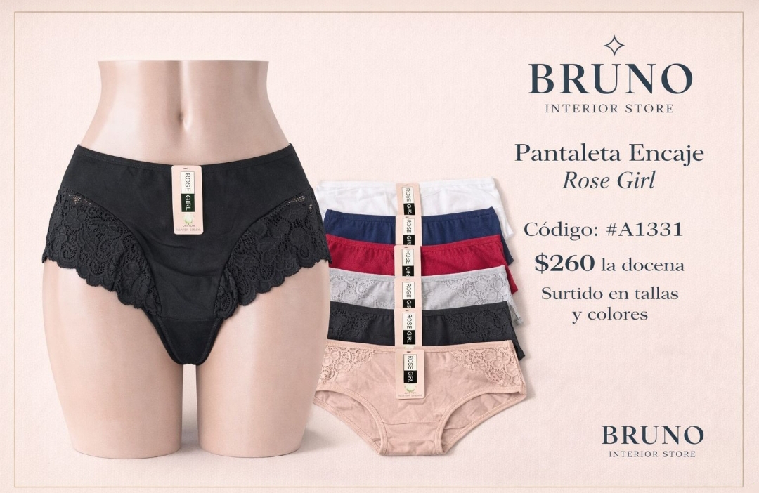 A1331 PANTALETA ALGODON*