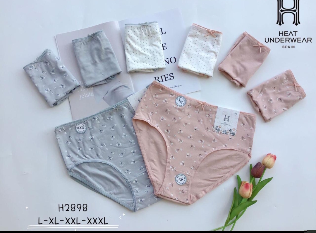 H2898 PANTALETA ALGODON 3X120*